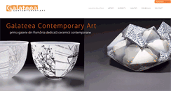 Desktop Screenshot of galateeagallery.com